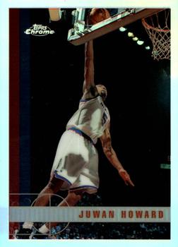 1997-98 Topps Chrome - Refractors #27 Juwan Howard Front