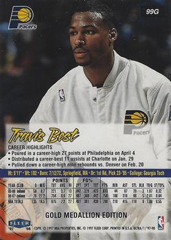 1997-98 Ultra - Gold Medallion #99G Travis Best Back