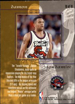  1996-97 SkyBox Z-Force Series 2 Basketball #197 Damon Stoudamire  Toronto Raptors Official NBA Trading Card : Collectibles & Fine Art