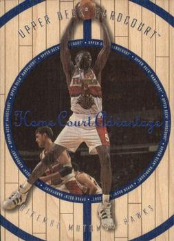 1998 Upper Deck Hardcourt - Home Court Advantage #18 Dikembe Mutombo Front