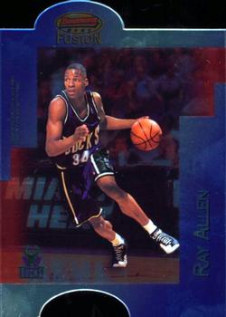 1998-99 Bowman's Best - Mirror Image #MI5 Ray Allen / Kerry Kittles Front