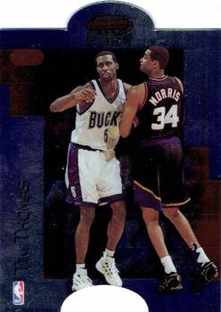 1998-99 Bowman's Best - Mirror Image #MI11 Grant Hill / Tim Thomas Back