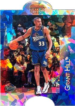 1998-99 Bowman's Best - Mirror Image Atomic Refractors #MI11 Grant Hill / Tim Thomas Front