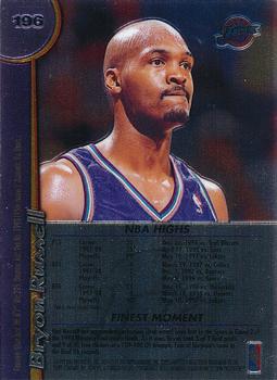 1998-99 Finest - No Protector #196 Bryon Russell Back