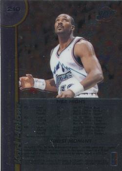 1998-99 Finest - No Protector #210 Karl Malone Back