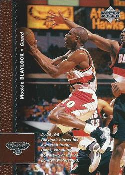 1996-97 Upper Deck #1 Mookie Blaylock Front