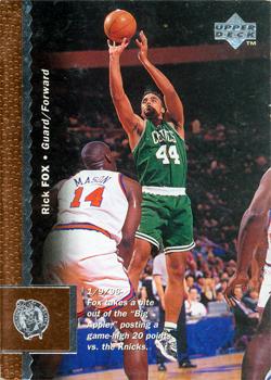 1996-97 Upper Deck #7 Rick Fox Front