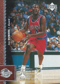 1996-97 Upper Deck #33 Joe Dumars Front