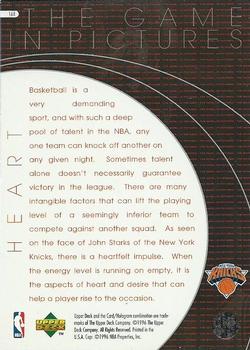 1996-97 Upper Deck #168 John Starks Back