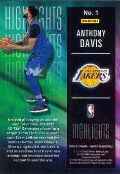 2020-21 Hoops - Highlights #1 Anthony Davis Back