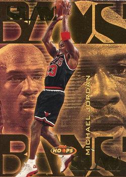 1998-99 Hoops - Slam Bams #1 SB Michael Jordan Front