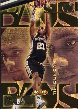 1998-99 Hoops - Slam Bams #5 SB Tim Duncan Front