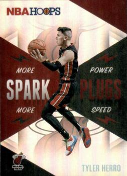 2020-21 Hoops - Spark Plugs #9 Tyler Herro Front