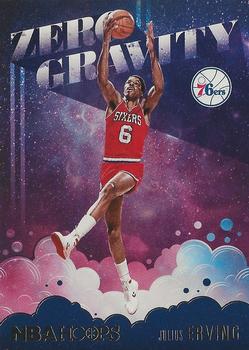 2020-21 Hoops - Zero Gravity #2 Julius Erving Front