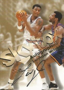 1998-99 SkyBox Premium - Autographics #NNO Lorenzen Wright Front