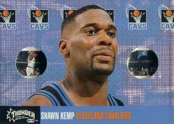 1998-99 SkyBox Thunder - Flight School #10 Shawn Kemp Front