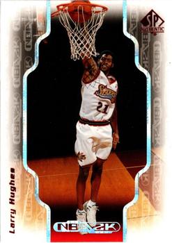 1998-99 SP Authentic - NBA 2K #2K8 Larry Hughes Front