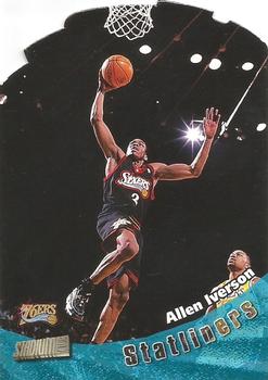 1998-99 Stadium Club - Statliners #S6 Allen Iverson Front