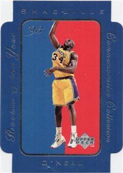1996-97 Upper Deck - Rookie of the Year #RC5 Shaquille O'Neal Front