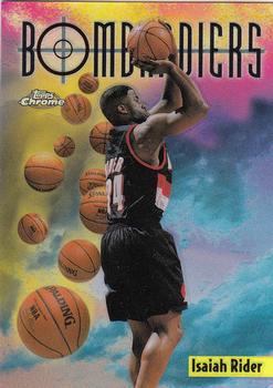 1998-99 Topps Chrome - Season's Best Refractors #SB10 Isaiah Rider Front