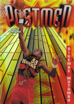 1998-99 Topps Chrome - Season's Best Refractors #SB24 Dikembe Mutombo Front