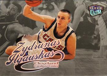 1998-99 Ultra - Platinum Medallion #62P Zydrunas Ilgauskas Front