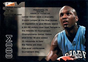 1999 Press Pass SE - In the Bonus #IB4 Lamar Odom Back