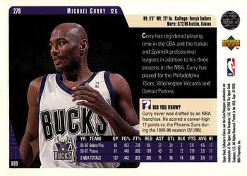 1997-98 Collector's Choice #279 Michael Curry Back