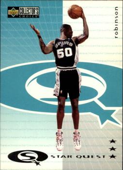 1997-98 Collector's Choice - StarQuest #SQ76 David Robinson Front