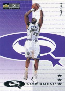 1997-98 Collector's Choice - StarQuest #SQ157 Karl Malone Front