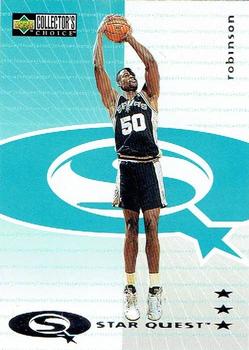 1997-98 Collector's Choice - StarQuest #SQ169 David Robinson Front