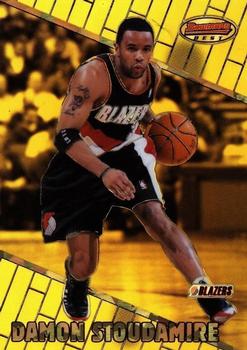 1999-00 Bowman's Best - Atomic Refractors #9 Damon Stoudamire Front