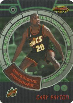 1999-00 Bowman's Best - Best Techniques #BT7 Gary Payton Front