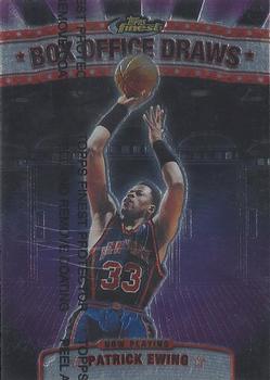 1999-00 Finest - Box Office Draws #BOD2 Patrick Ewing Front