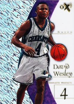 1997-98 E-X2001 #40 David Wesley Front