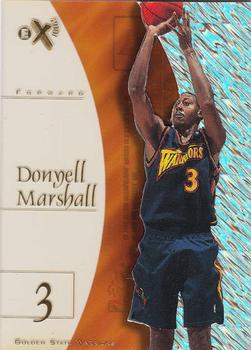 1997-98 E-X2001 #39 Donyell Marshall Front