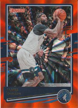 2020-21 Donruss - Holo Orange Laser #15 James Johnson Front