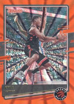 2020-21 Donruss - Holo Orange Laser #196 Kyle Lowry Front