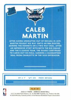 2020-21 Donruss - Press Proof Silver #212 Caleb Martin Back