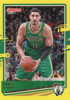 2020-21 Donruss - Yellow Flood #27 Enes Kanter Front