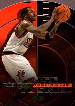 1999-00 Flair Showcase - License to Skill #6 LS Allen Iverson Front