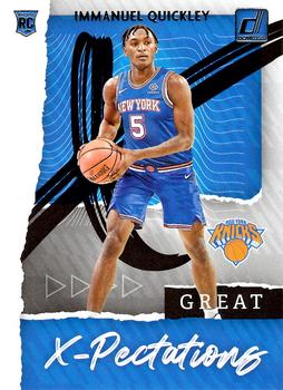 2020-21 Donruss - Great X-Pectations #25 Immanuel Quickley Front