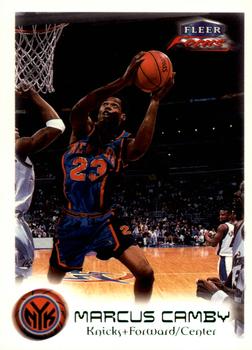 1999-00 Fleer Focus - Masterpiece Mania #95 Marcus Camby Front