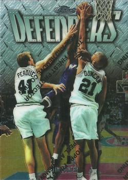 1997-98 Finest #306 Tim Duncan Front