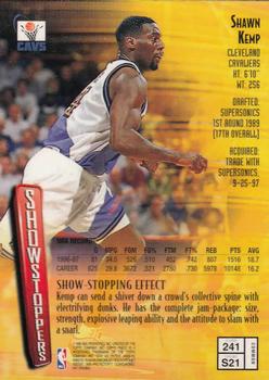 1997-98 Finest #241 Shawn Kemp Back