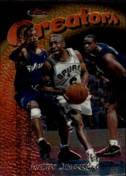 1997-98 Finest #258 Avery Johnson Front