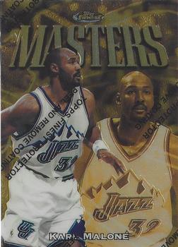 1997-98 Finest #321 Karl Malone Front