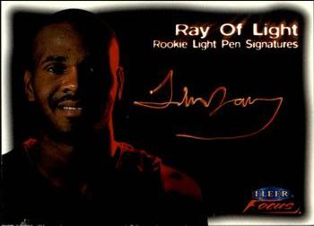 1999-00 Fleer Focus - Ray of Light #12 RL Tim James Front