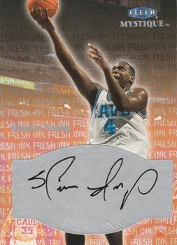 1999-00 Fleer Mystique - Fresh Ink #NNO Shawn Kemp Front