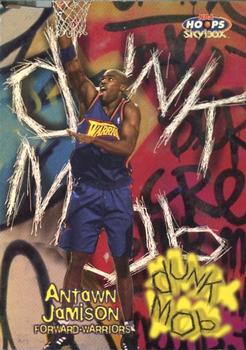 1999-00 Hoops - Dunk Mob #4DM Antawn Jamison Front